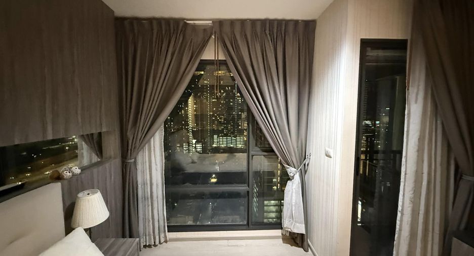 For rent studio condo in Huai Khwang, Bangkok