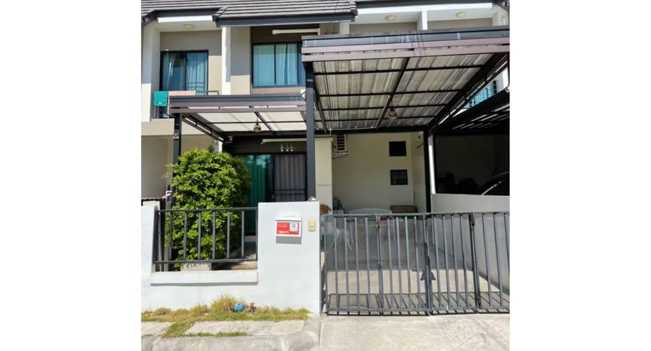 For rent 2 bedrooms townhouse in Bang Phli, Samut Prakan