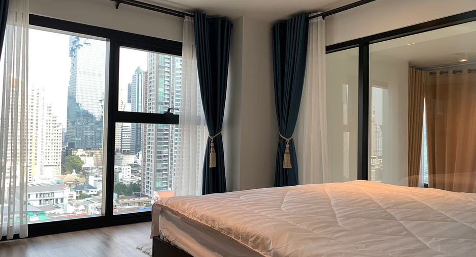 For rent 2 bedrooms condo in Sathon, Bangkok