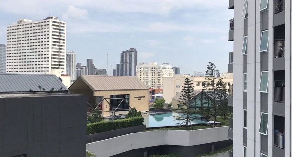 For rent 1 bed condo in Huai Khwang, Bangkok