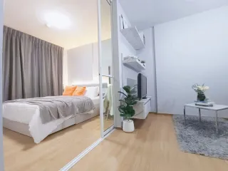 For rent 1 bed condo in Bang Kapi, Bangkok