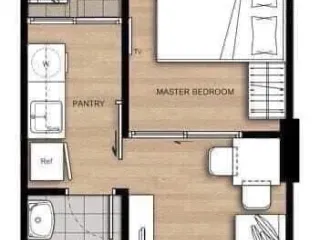 For sale 1 bed condo in Phra Pradaeng, Samut Prakan