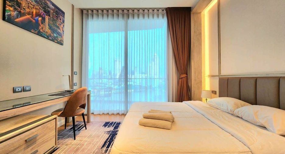 Wohnung zur Miete mit 1 Zimmer in Khlong San, Bangkok