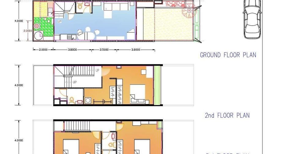 ให้เช่า 3 ห้องนอน ทาวน์เฮ้าส์ ใน ยานนาวา, กรุงเทพฯ