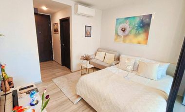 For rent studio condo in Huai Khwang, Bangkok