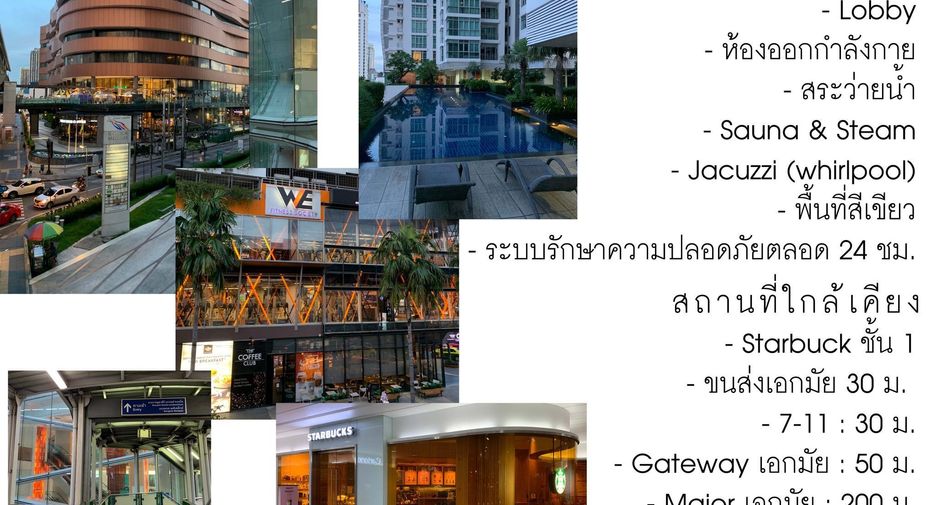 For rent studio condo in Khlong Toei, Bangkok