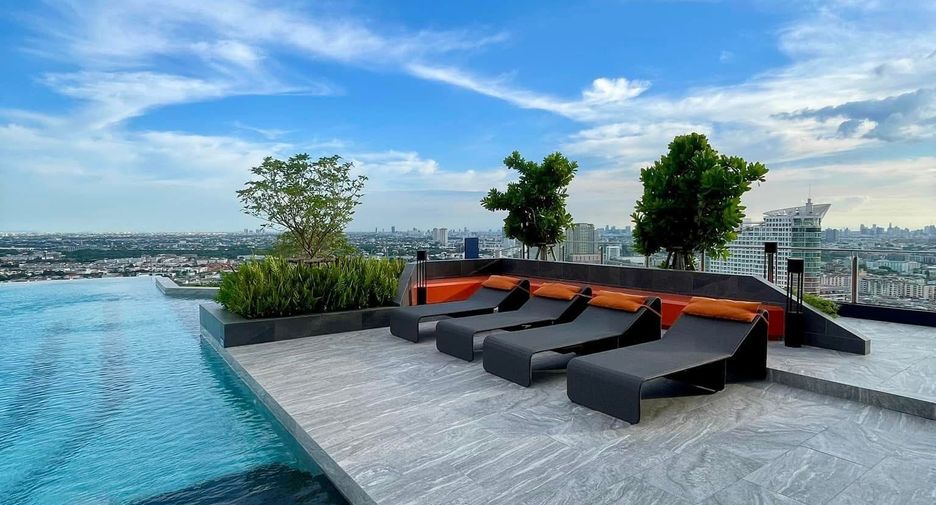 For rent 1 bed condo in Bang Kapi, Bangkok