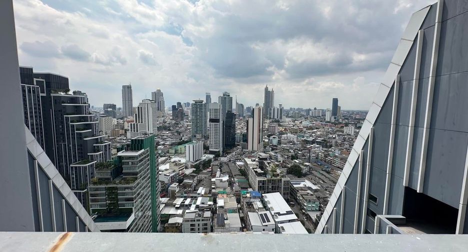 For rent スタジオ condo in Bang Rak, Bangkok