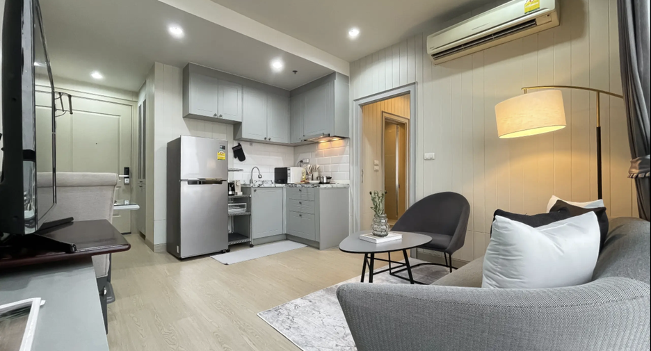 Wohnung zur Miete mit 1 Zimmer in Phaya Thai, Bangkok