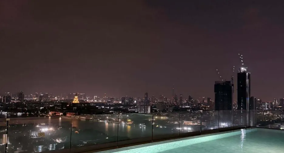À louer 1 chambre condo à Bang Phlat, Bangkok
