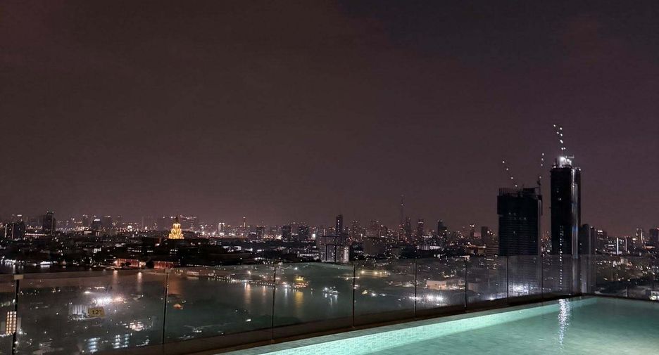 À louer 1 chambre condo à Bang Phlat, Bangkok