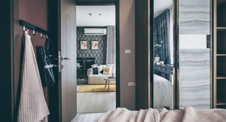 For sale and for rent 2 bedrooms condo in Huai Khwang, Bangkok