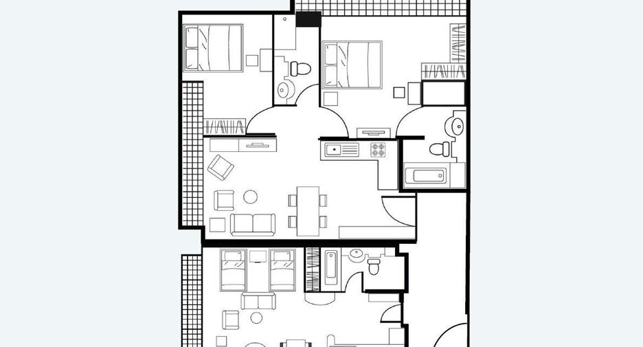 For rent 3 ベッドルーム condo in Watthana, Bangkok