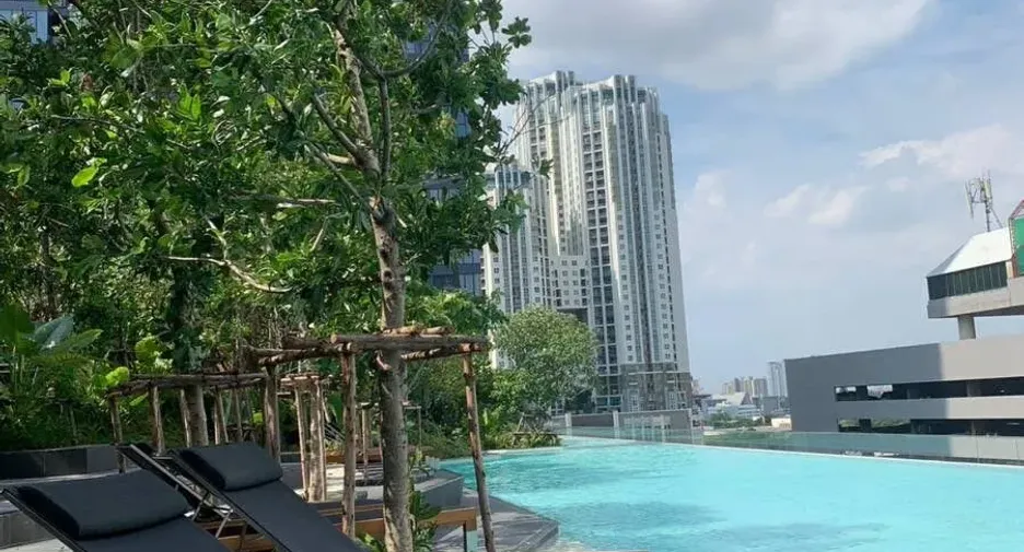 For rent スタジオ condo in Huai Khwang, Bangkok