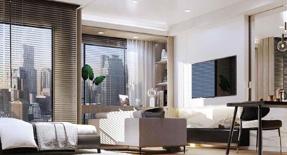 For sale 1 bed condo in Yan Nawa, Bangkok