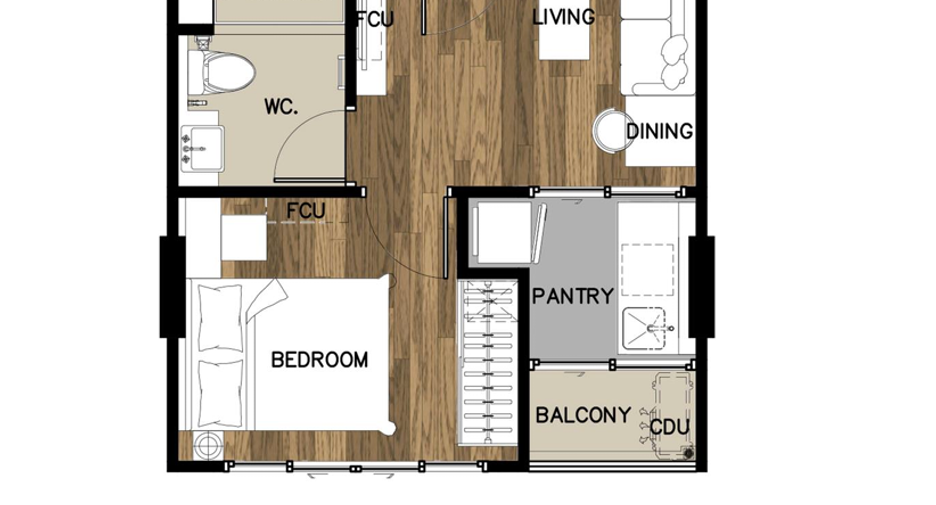 For sale 1 bed condo in Bang Na, Bangkok
