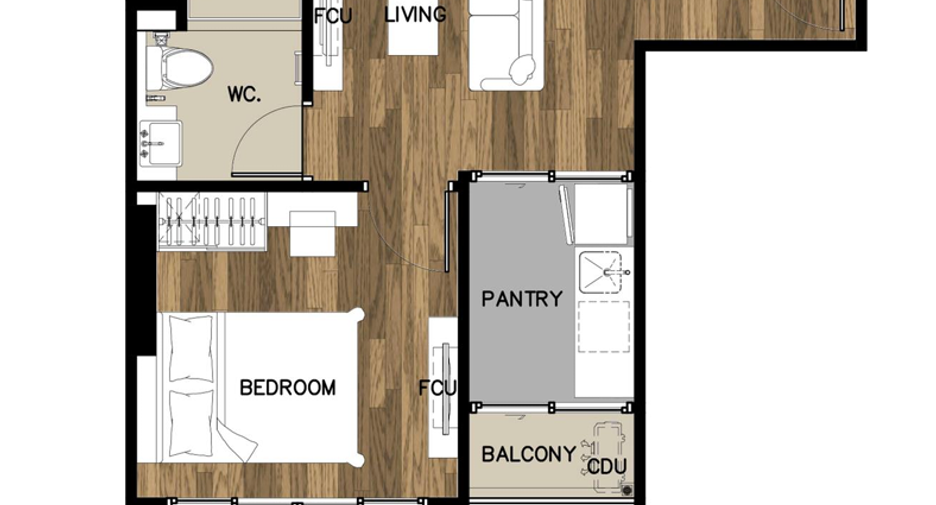 For sale 1 bed condo in Bang Na, Bangkok