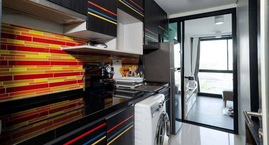 For sale and for rent 2 bedrooms condo in Huai Khwang, Bangkok