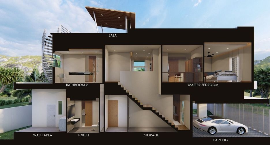 For sale 4 bedrooms villa in Kathu, Phuket