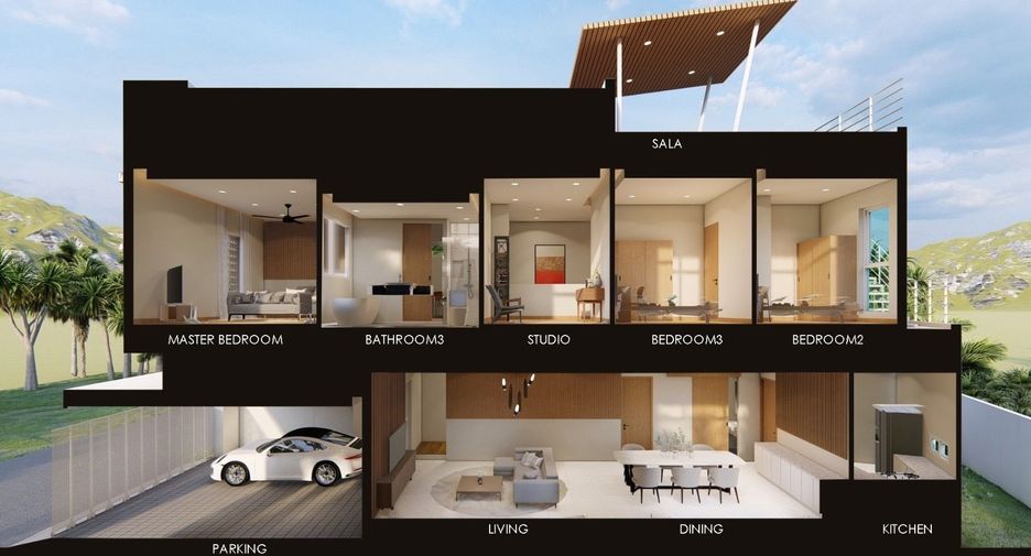For sale 4 bedrooms villa in Kathu, Phuket