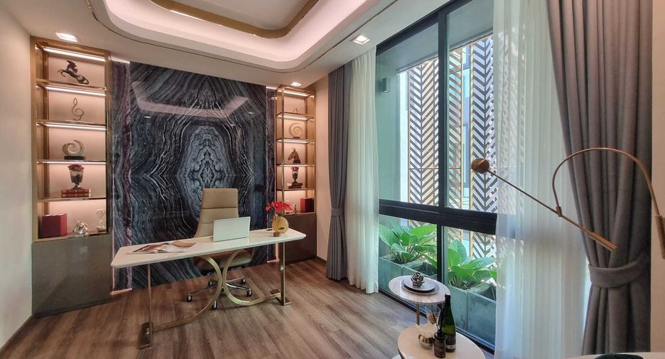 À vendre 2 chambres maison de ville à Bang Kapi, Bangkok