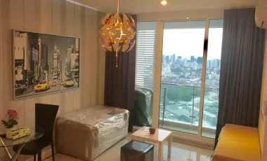 For rent 1 bed condo in Huai Khwang, Bangkok