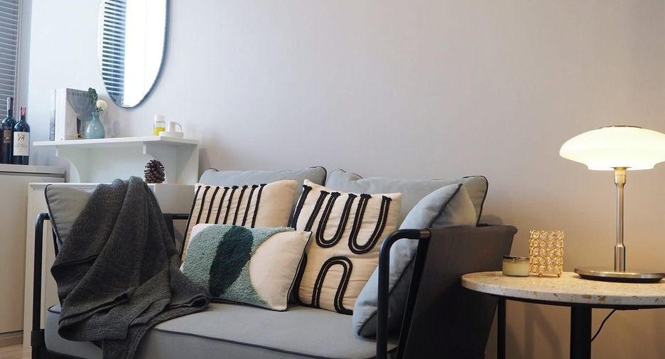 For rent 1 bed condo in Huai Khwang, Bangkok