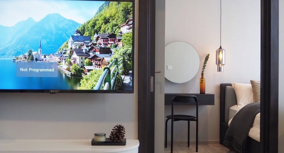 For rent 1 bed condo in Huai Khwang, Bangkok