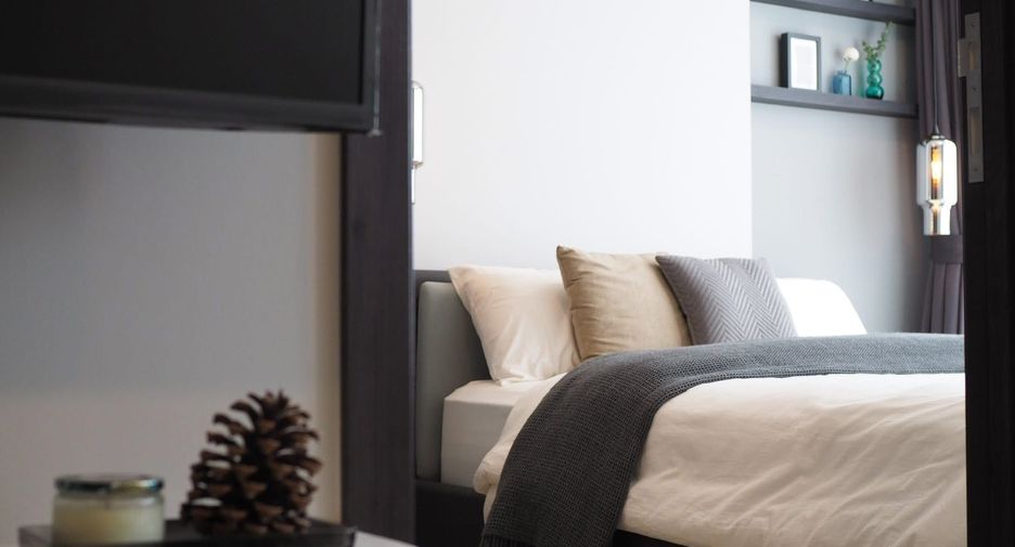 For rent 1 bed condo in Huai Khwang, Bangkok