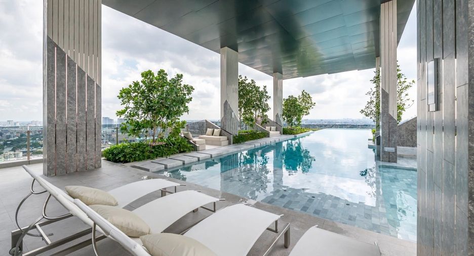 For rent 1 bed condo in Bang Kapi, Bangkok