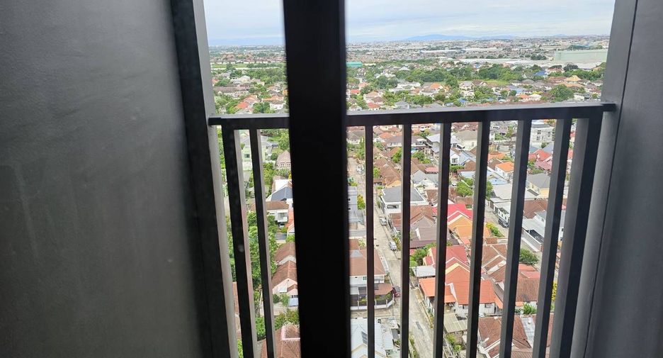 For rent studio condo in Mueang Samut Prakan, Samut Prakan