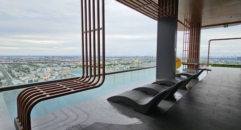 For rent studio condo in Mueang Samut Prakan, Samut Prakan