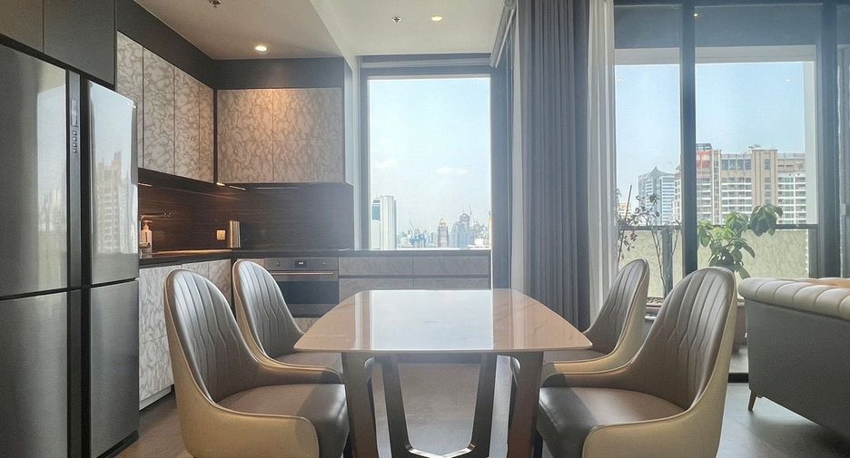 For rent 2 bedrooms condo in Sathon, Bangkok