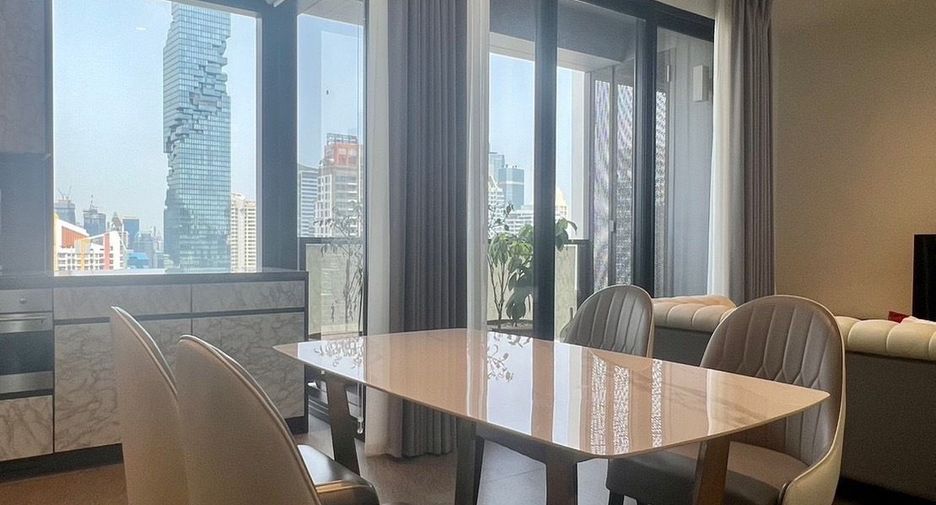 For rent 2 bedrooms condo in Sathon, Bangkok