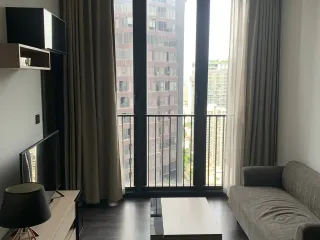 Wohnung zur Miete mit 1 Zimmer in Huai Khwang, Bangkok