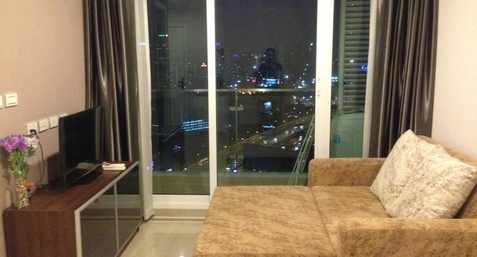 Wohnung zur Miete mit 1 Zimmer in Huai Khwang, Bangkok