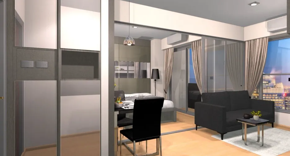 Wohnung zum Kauf und zur Miete mit 1 Zimmer in Thon Buri, Bangkok
