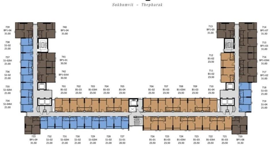 For sale 1 bed condo in Mueang Samut Prakan, Samut Prakan
