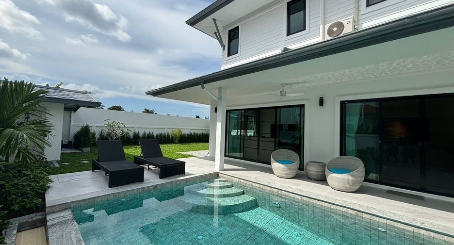 For sale and for rent 4 bedrooms villa in Thalang, Phuket