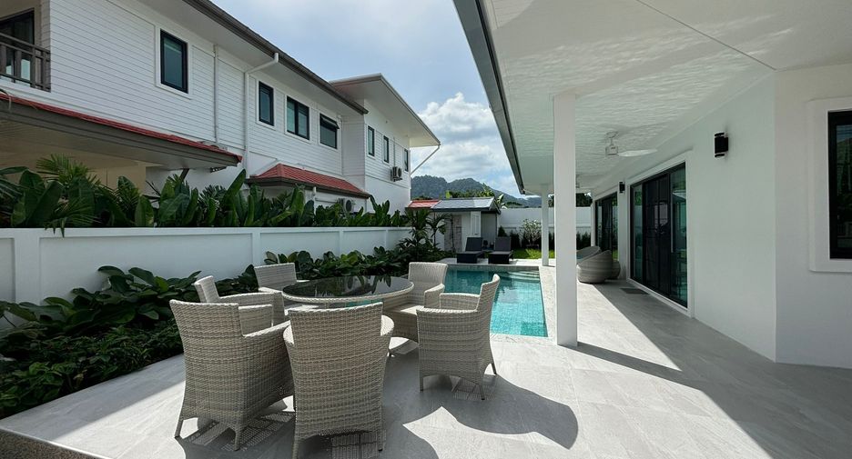 For sale and for rent 4 bedrooms villa in Thalang, Phuket