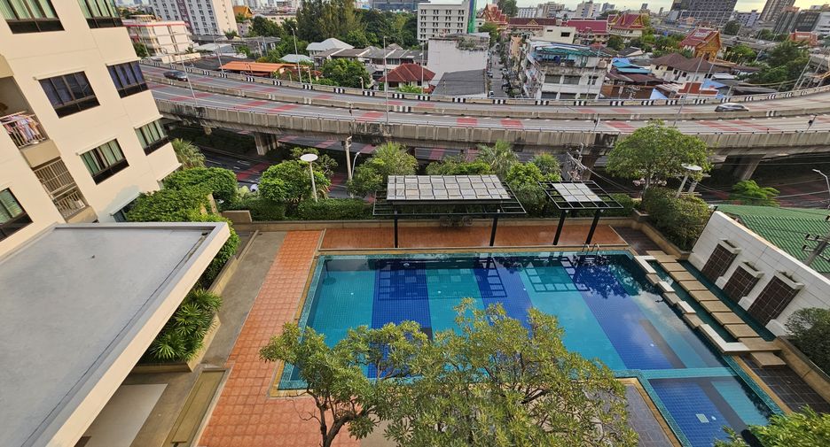 For rent studio condo in Bang Phlat, Bangkok