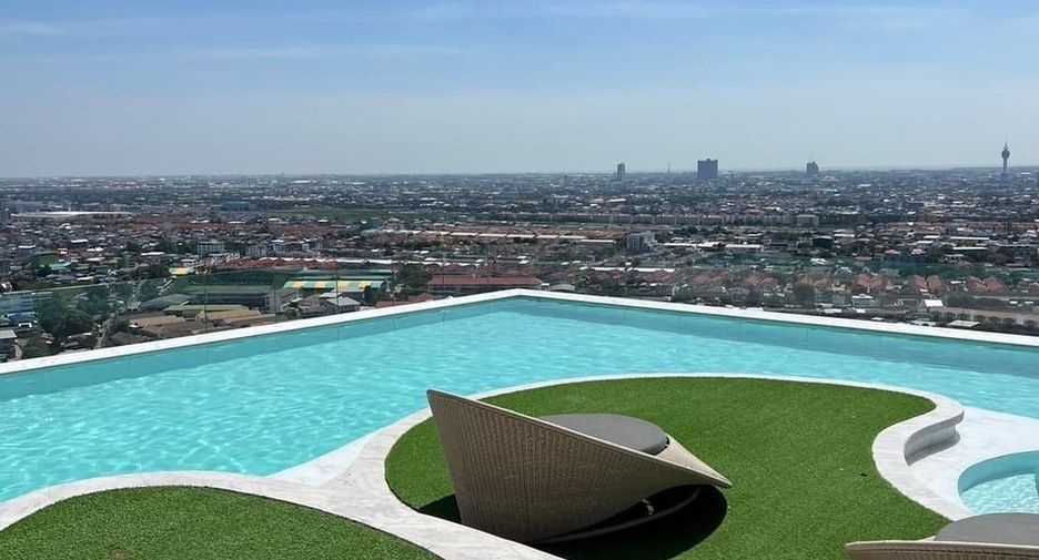 For rent 1 bed condo in Mueang Samut Prakan, Samut Prakan