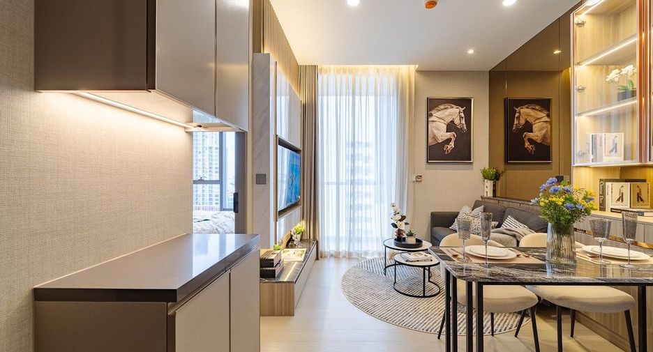 Wohnung zur Miete mit 1 Zimmer in Ratchathewi, Bangkok