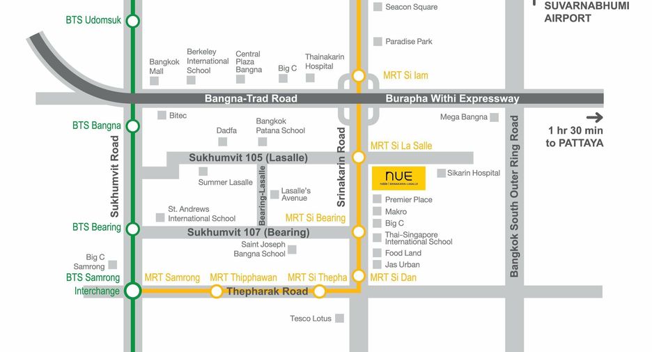 For sale 1 bed condo in Bang Na, Bangkok