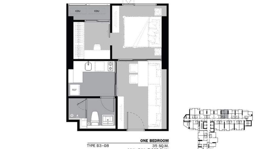 For sale 1 bed condo in Chatuchak, Bangkok