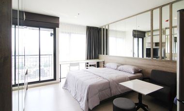For sale and for rent studio condo in Huai Khwang, Bangkok