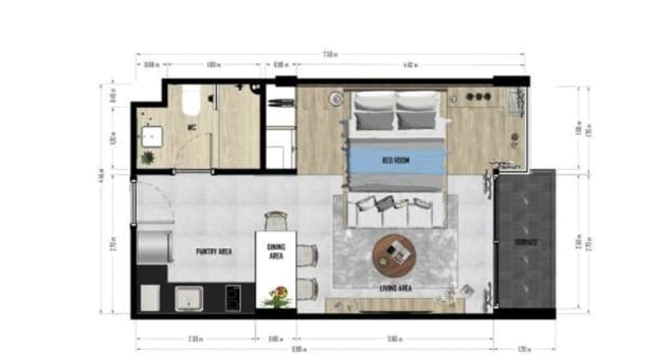 For sale studio condo in Mueang Phuket, Phuket