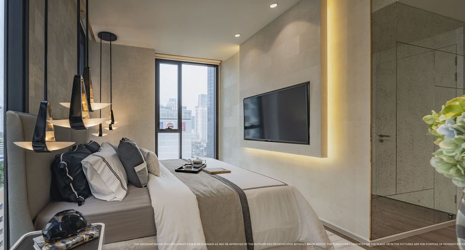 À vendre 2 chambres condo à Khlong Toei, Bangkok