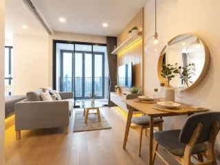 Wohnung zur Miete mit 1 Zimmer in Bang Rak, Bangkok
