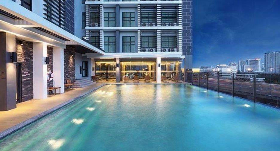 For sale and for rent 1 bed condo in Huai Khwang, Bangkok